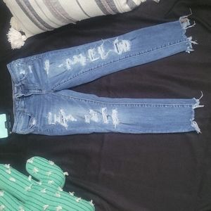 American eagle ne(x)t level stretch blue jeans size 4 regular